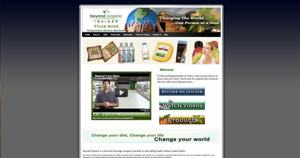 Official Website of Beyond Organic Foods